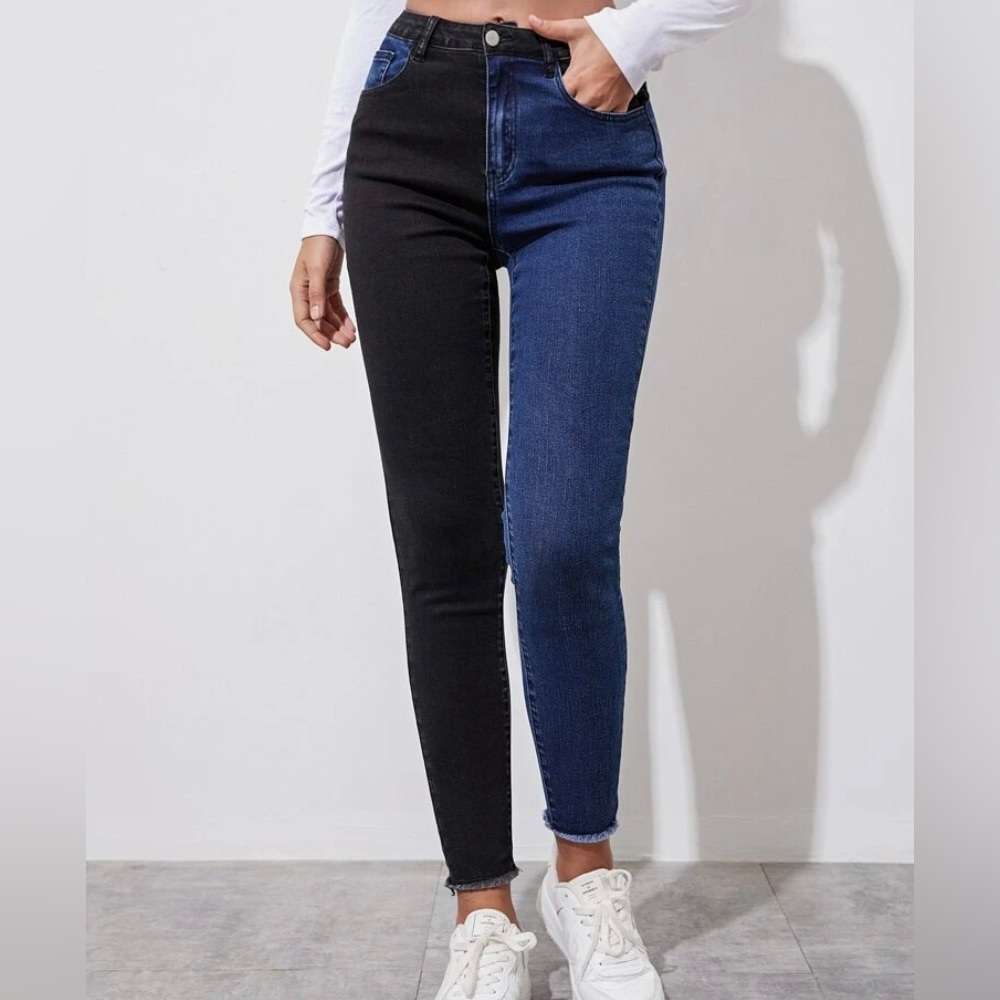 Two Tone Woman’s Jeans